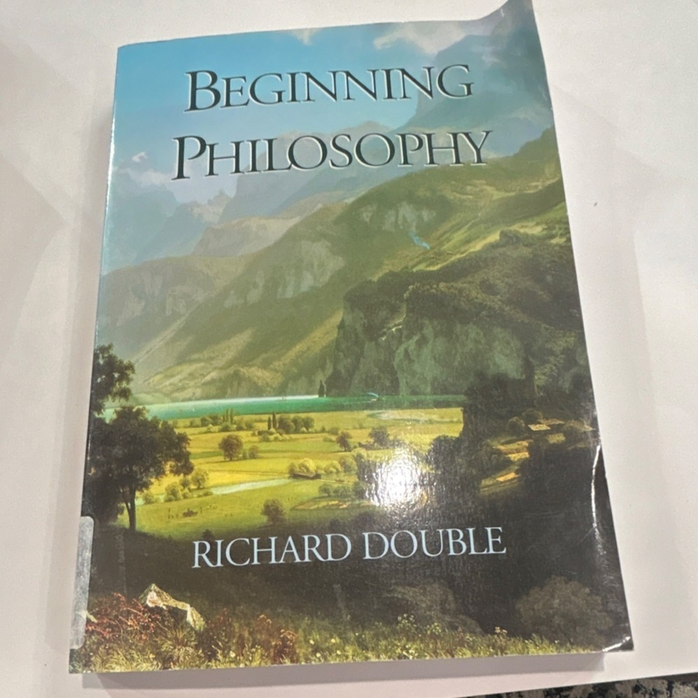 Oxford University Press BeginningPhilosophy Richard‎ Double Paperback BeginnerEX